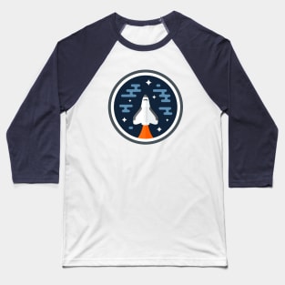 Shuttle Badge Baseball T-Shirt